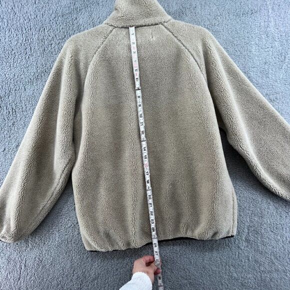 Land’s End Sherpa Fleece Jacket Size Medium - Picture 12 of 16